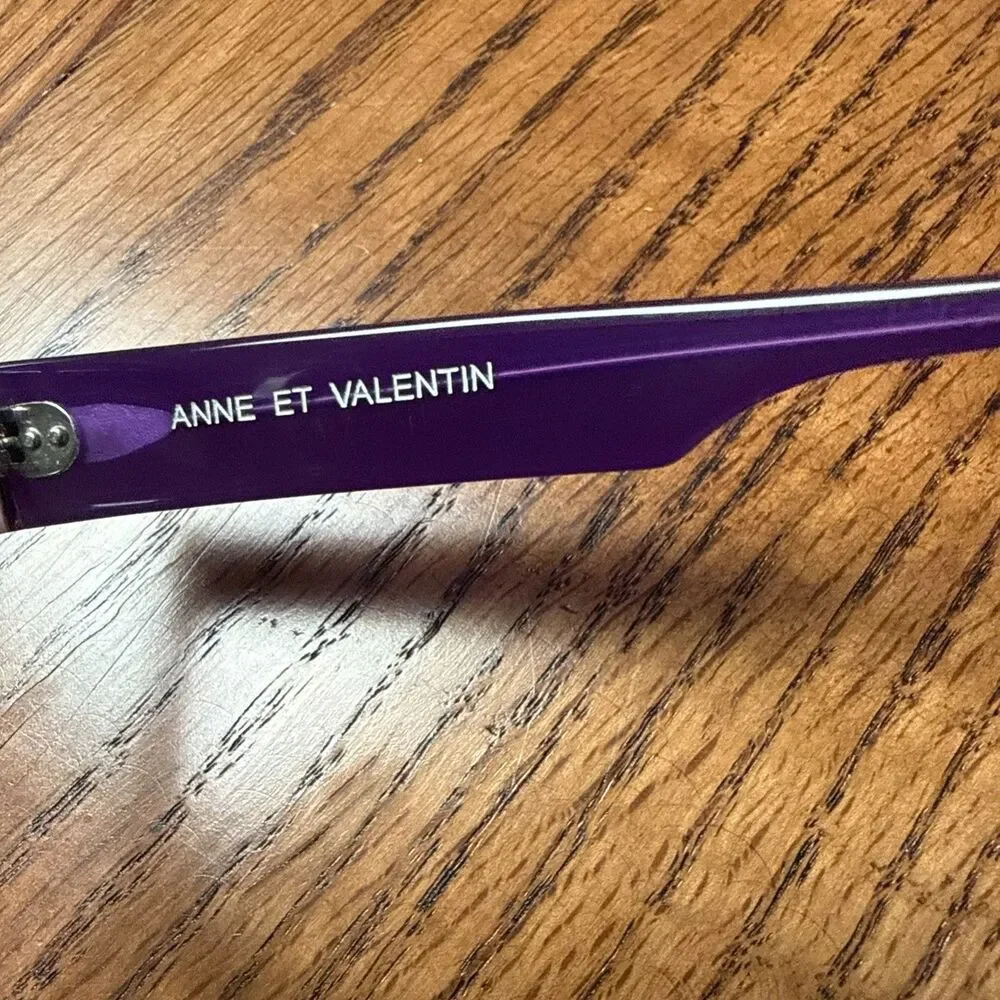 READ Authentic Anne et Valentin OCTET 1311 47mm Translucent Brown Violet France